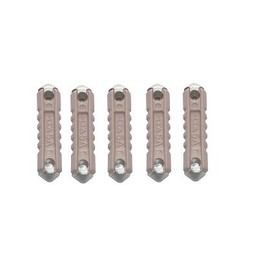 European Continental Fuse 5AMP Violet 5 Piece Set of 5 French Cars