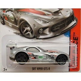 Hot Wheels 2015 HW Race SRT Viper GTS-R 150/250, Silver