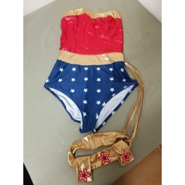 new fredericks of hollywood wonder women costume.  retail  64.00 - S
