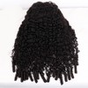 Half Wig Human Hair for Women 22 Inch Burmese Curly