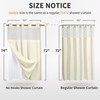 River Dream Heavyweight No Hooks Required Dotted Waffle Weave Shower