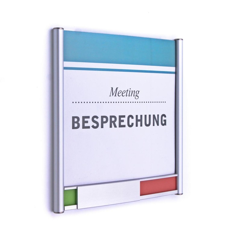 Door Sign Primus 163/170 with Free/Display, Red/Green Indicator