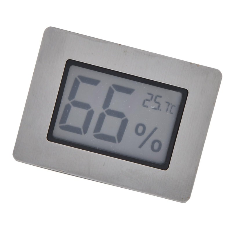 Thermometer Hygrometer Humidor Electronic Guitar Case Wine Cabinet Meter Embedded