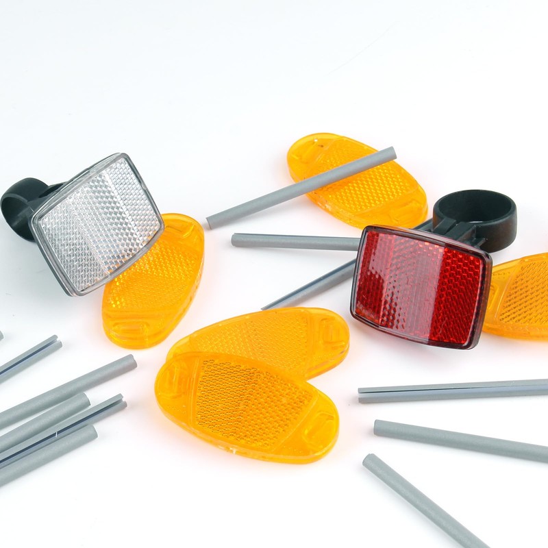 Xmart Bicycle Reflectors Suit 6 Pieces Reflectors Bicycle + 1