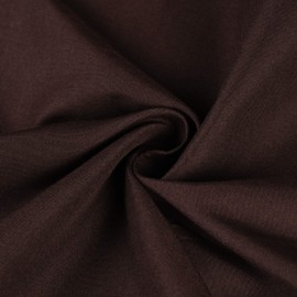 BEDSUM 2 Pcs Microfiber European Pillow Shams, Super Soft and Fade, Wrinkle Resistant Bed Square Throw Pillow Covers with Envelope Closure, 26x26 Inches, Dark Brown