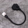 Diagnostic cable, 4 pin diagnostic cable for OBD2 motorcycle scanner,