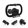 Operitacx Long-lasting Anti-shake Stabilizer Compact Phone Video Rig Camera Holder