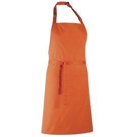Premier Colours Bib Apron/Workwear (One Size) (Orange)