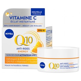 Nivea Q10 Anti-Wrinkle Energy Radiance Activating Day Cream SPF15 50 ml