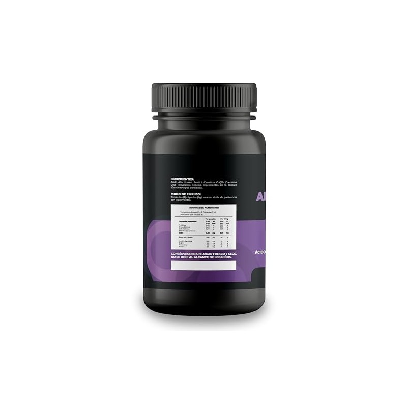 Ácido Alfa Lipoico Complex 60 Cápsulas | Con Ácido Alfa