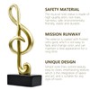Bakiauli Musical Notes Statues, Small Musical Notes Decorative Desk Ornaments