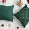 Allorry Christmas Pillow Covers 18 x 18 inch Set of
