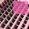 GGOKOK Lash Clusters Wispy DIY Lash Extension 8-16mm Eyelash Clusters
