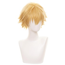 GhostNef Chainsorman Denji Cosplay Wig, Heat Resistant, Breathable, Net, Comic Market, Event, Halloween, Christmas Costume, Disguise