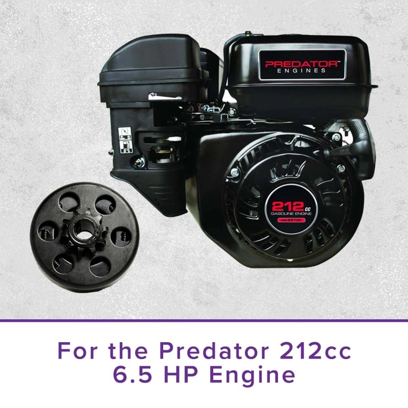 AlveyTech Clutch Assembly with 3/4" Shaft & 10 Tooth #420