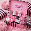 Simgoing 12 Pcs Summer Halloween Disco Ghosts Decor Halloween Ornament