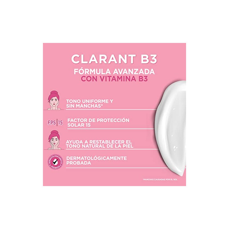 Ponds Crema Facial Anti-manchas Clarant B3 con SPF15 200 g