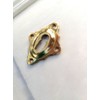Antikas Door Handle Pair Polished Brass with Rosettes Nostalgia for