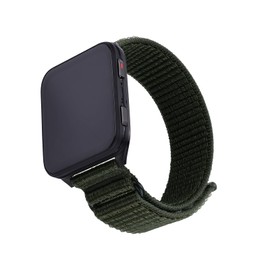Nylon Band Compatible with Garmin Venu X1, Breathable Soft Adjustable Hook and Loop Strap Replacement