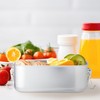 Relaxdays Stainless Steel Lunch Box Leak-Proof Airtight Lunch Box for