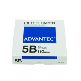 adobantekku Oriental Quantifiable 濾紙 no5b φ 110 mm 100 Pieces 01521110 