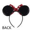Mouse Ears Bow Headbands for Kids Girls Women