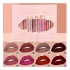 [hzp] Set De 8 Brillos Labiales Antiadherentes .