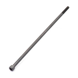 binifiMux 2 Pieces M6-1.0 x 190mm Socket Head Screw, Black,Part Threaded, DIN 912, Grade 12.9 Alloy Steel