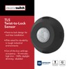 Sensor Switch Twist-to-Lock Motion Sensor, Easy to Install Daylight and