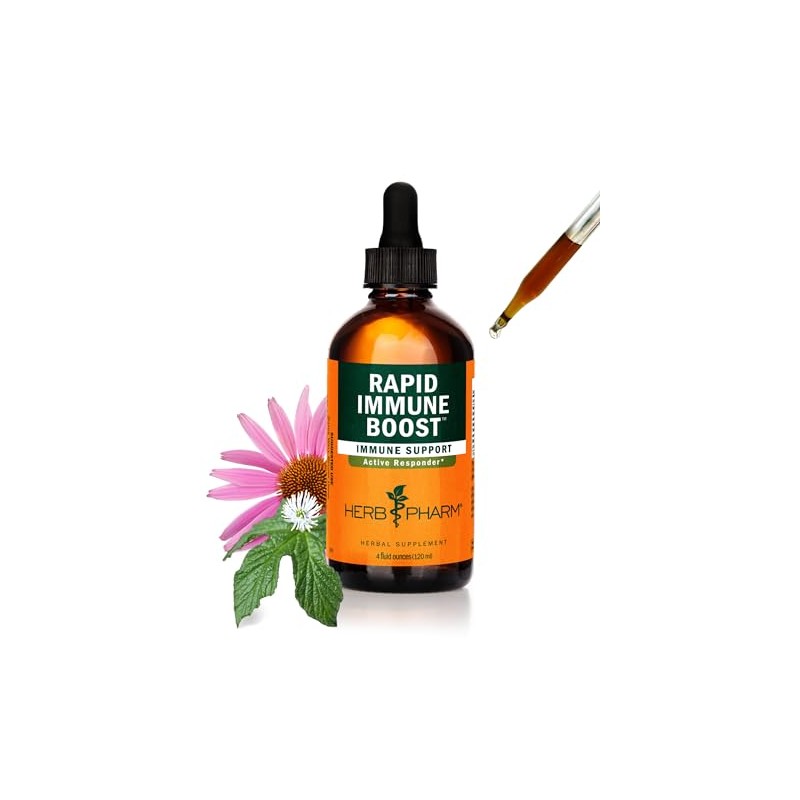 Herb Pharm Fast-Absorbing Echinacea Tincture for Immune Support