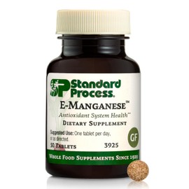Standard Process E-Manganese - Antioxidant Health Support - Whole Food-Based Supplement with Vitamin E & Manganese - Supplement to Aid Cellular Health - 50 Tablets