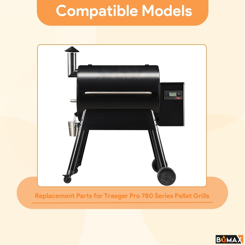 BQMAX Drip Pan & Drip Pan Liners for Traeger Pro