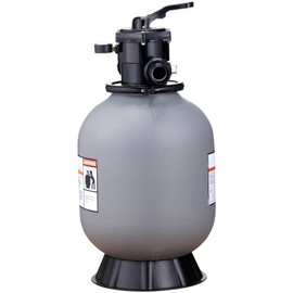 Happybuy 16" Sand Filter System, 35 GPM Flow Rate, Inground Pool Compatible, 7-Way Multi-Port Valve (Filter, Backwash, Rinse, Recirculate, Waste, Winter, Closed)