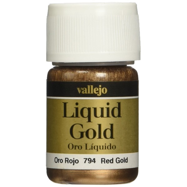 AV Vallejo Model Color -Red Gold (Metals 35ml) [Package may vary]