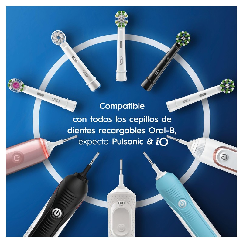 Oral-B Precision Clean Replacement Brush Heads, CleanMaximiser Bristles, Pack of