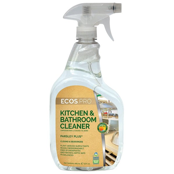 Kitchen Cleaners, Size 32 oz., Parsley