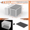 GCGOODS Mesh Cover & Drip Cushion Kit for U-Shaped Window