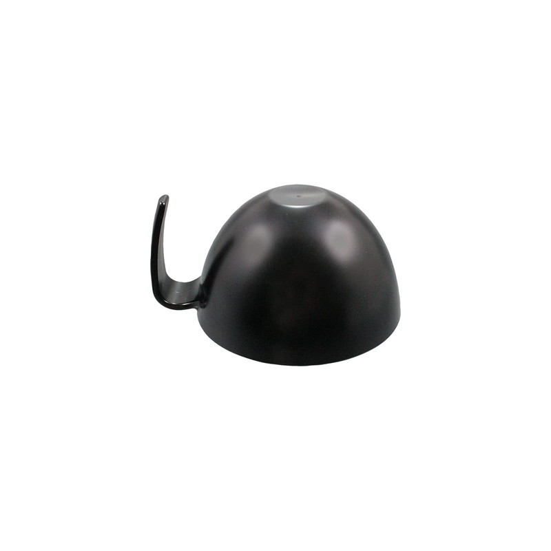 petit aide soup bowl with handle black HS-N36