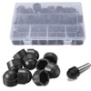 Saipor 145pcs Plastic Dome Bolt Nut Protective Cap Cover Hex
