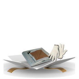 Foremost Dry Top 26 ft x 40 ft Heavy Duty Poly Reversible Tarp Brown/Silver Bundle with Durable Work Gloves – Waterproof, UV-Resistant Cover for Outdoor, Camping & Construction – Gift Set (2 Items)