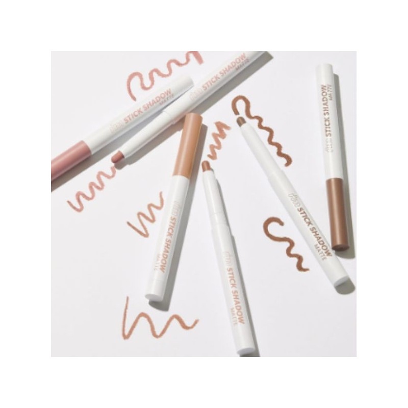 I'M MEME Shadow Stick Matte/Shimmer/Giltter 0.9g, Color:Matte 01 Pistachio