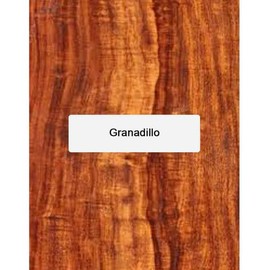 Exotic wood zone 3/4" x 6" Lumber Board - Exotic Hardwood Plank for Woodworking, DIY Projects, Cutting Boards, Wood Carvings Lumber Board (Pack of 2) (Granadillo, 3/4" x 6" x 12")