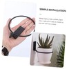 CIYODO 3pcs Wall Mounted Flower Pot Holder Durable Metal Iron