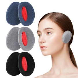 LSYYSL 3 Pairs Of Thermal Earmuffs, Winter Cold Protection Products, Portable Earmuffs, Simple Ear Protection Tools, Windproof Earmuffs