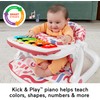 Fisher-Price Portable Baby Chair, Pink Kick & Play Deluxe Sit-Me-Up