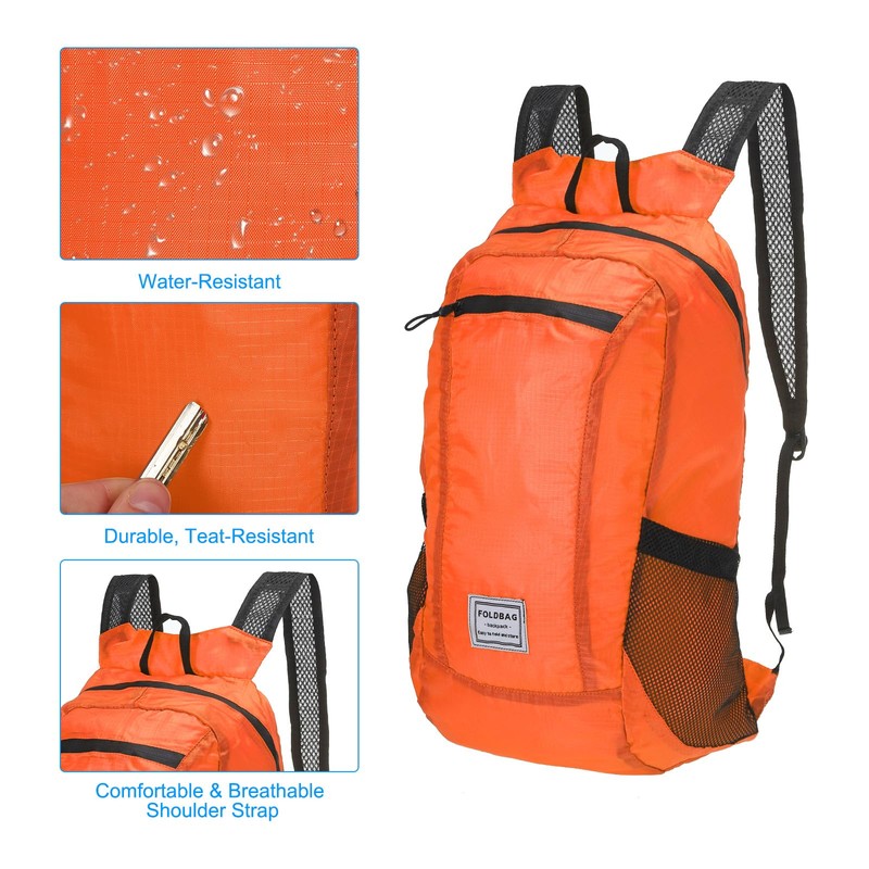PATIKIL Hiking Backpack, 15L-20L Packable Lightweight Backpack Daypack Foldable Outdoor