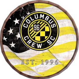 Fan Creations MLS D.C. United Unisex Columbus Crew Flag 16" Barrel Top, Team, N/A