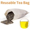 60 Pcs Reusable Muslin Spice Bags – 8x10 CM Natural