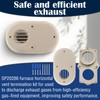 SP20286 Water Heater & Furnace Horizontal Vent Termination Kit Compatible