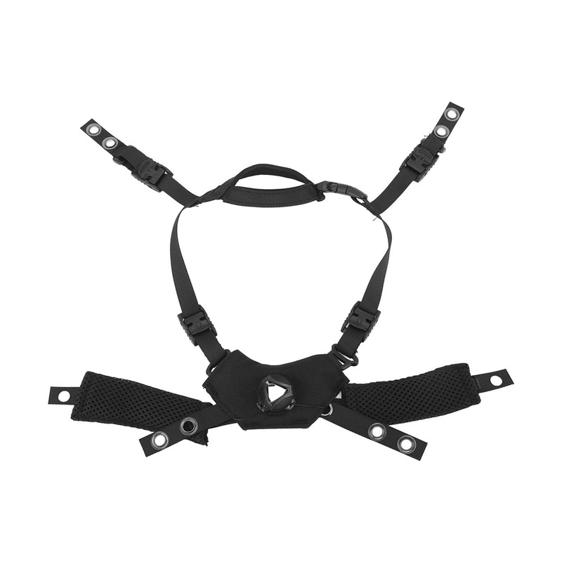 Helmet Lining Set Nylon Sponge Helmet Pads Chin Strap Replacement